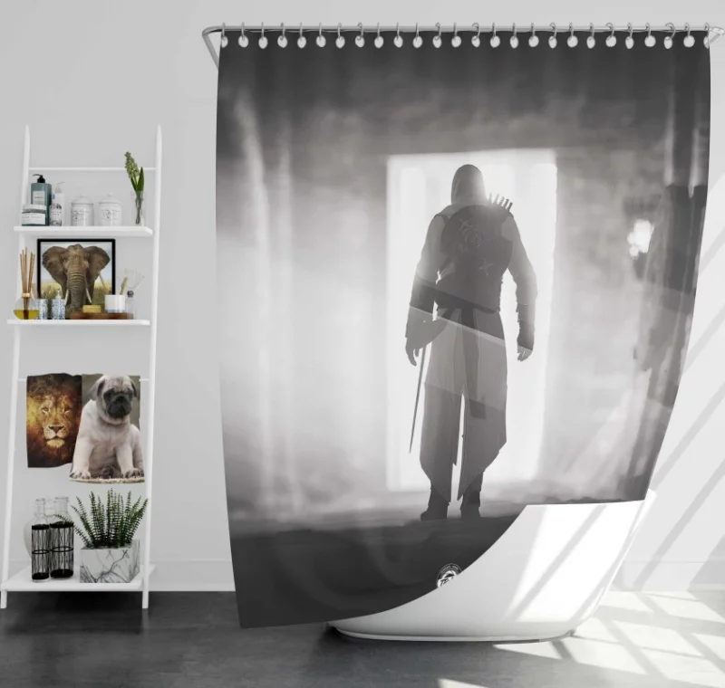 Assassins Creed Odyssey Quality Bath Shower Curtain