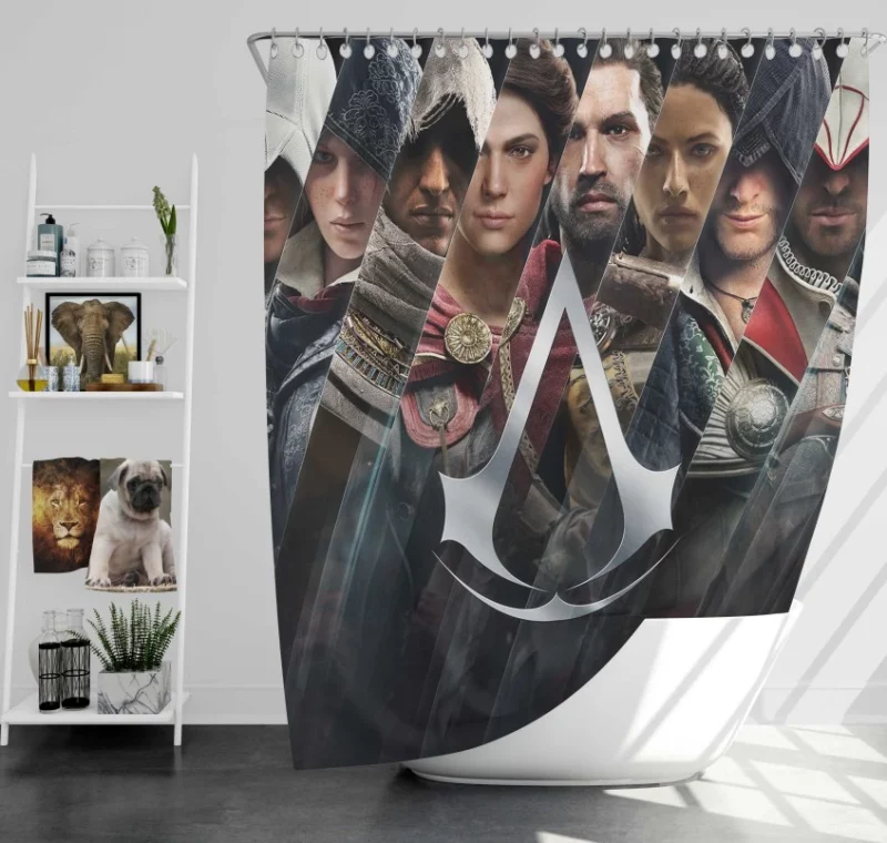 Assassins Creed Origins Quality Bath Shower Curtain