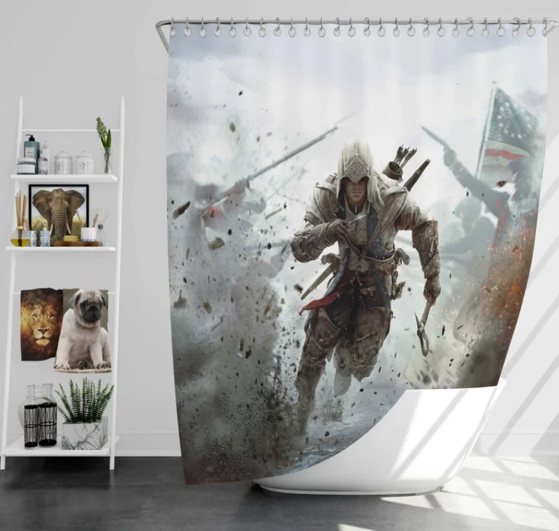 Assassins Creed Origins Super Bath Shower Curtain