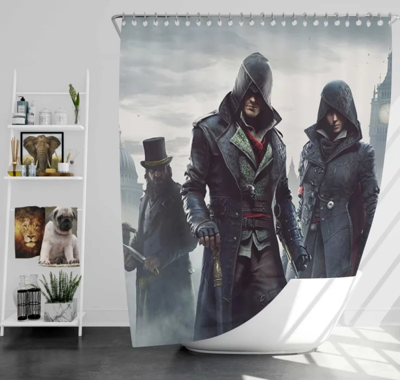 Assassins Creed Syndicate Jacob Frye Quality Bath Shower Curtain