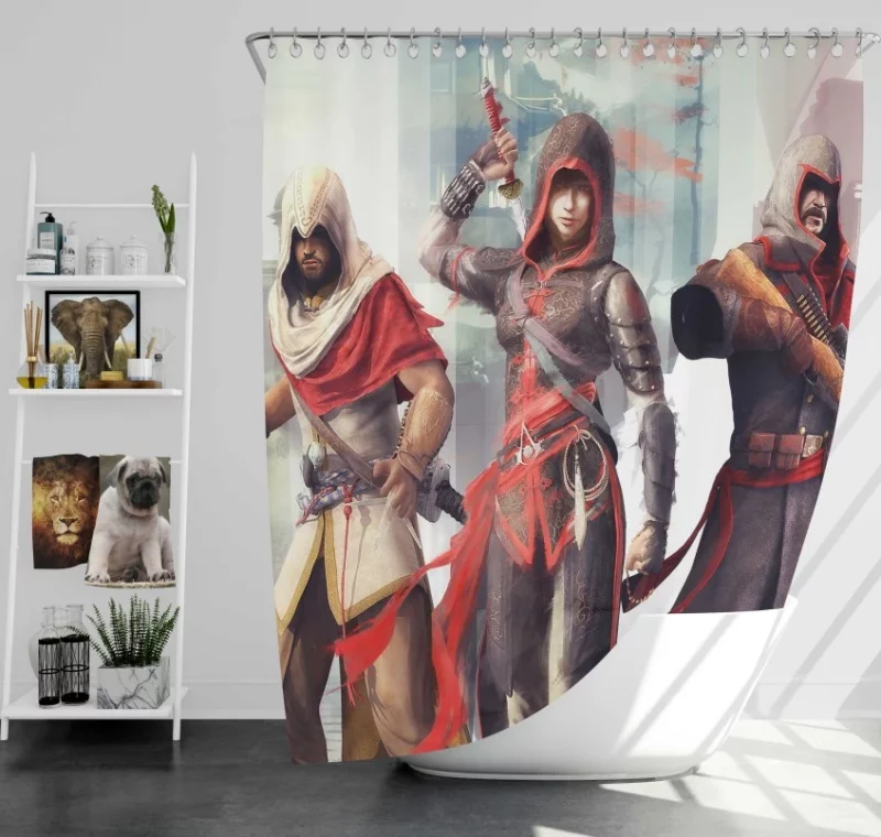 Assassins Creed Syndicate Super Bath Shower Curtain