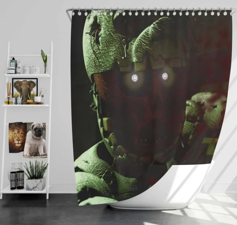 Baby Five Nights At Freddys Sister Location Bath Shower Curtain