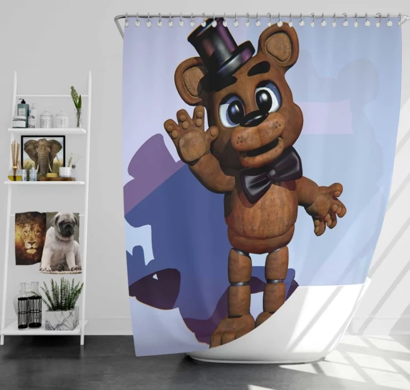 Ballora Y Las Minireenas Five Nights At Freddys Sister Location Belladora Bath Shower Curtain