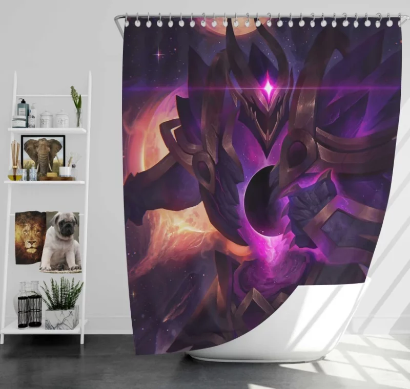 Battle Academy Ezreal And Lux League Of Legends Bath Shower Curtain