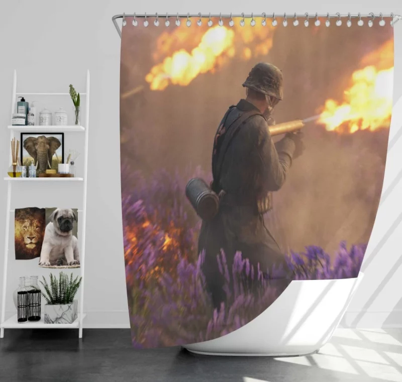 Battlefield Hardline Battlefield Bath Shower Curtain