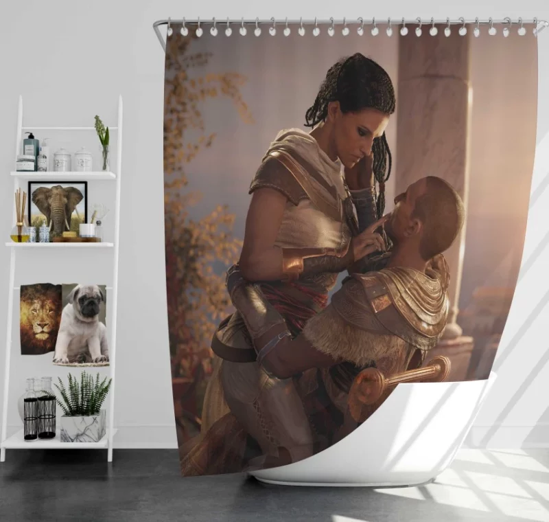 Bayek Of Siwa Bath Shower Curtain