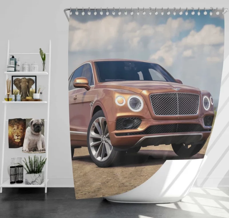 Bentley Bentayga Forza Horizon 3 Forza Motorsport Bath Shower Curtain