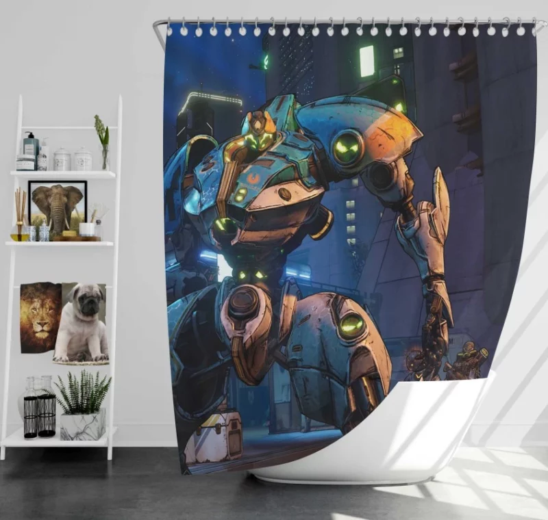 Borderlands 3 Awesome Bath Shower Curtain