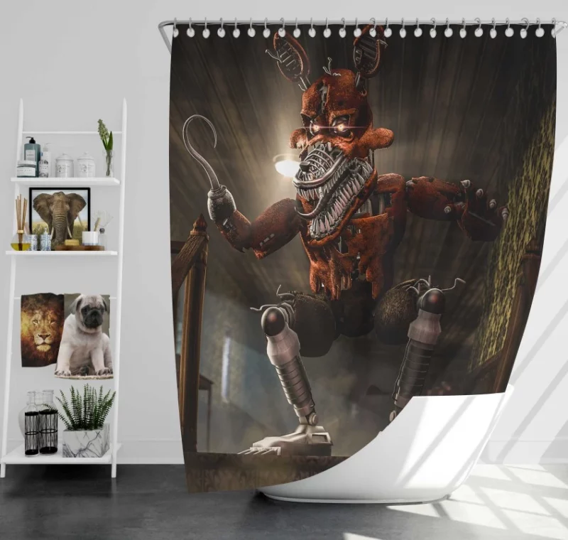 Borderlands 3 Cover Bath Shower Curtain