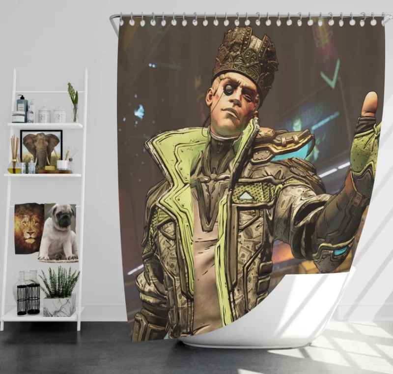 Borderlands 3 Gun Love And Tentacles Bath Shower Curtain