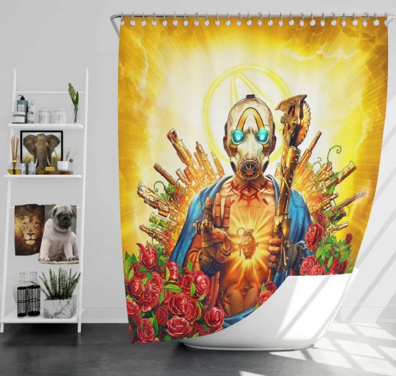 Borderlands 3 Lilith Bath Shower Curtain