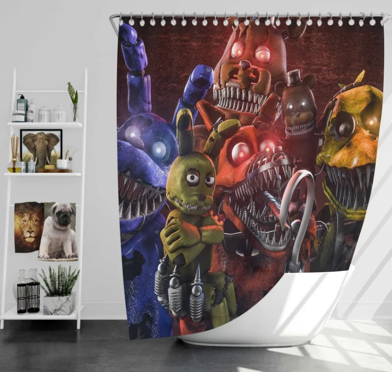 Borderlands 3 Main Boss Bath Shower Curtain