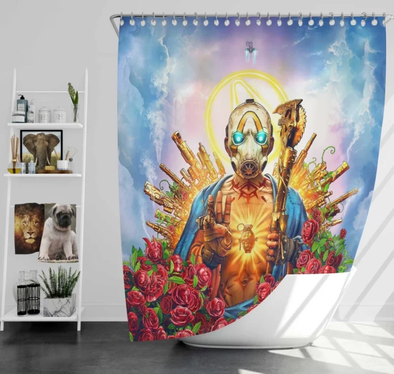 Borderlands 3 Quality Bath Shower Curtain