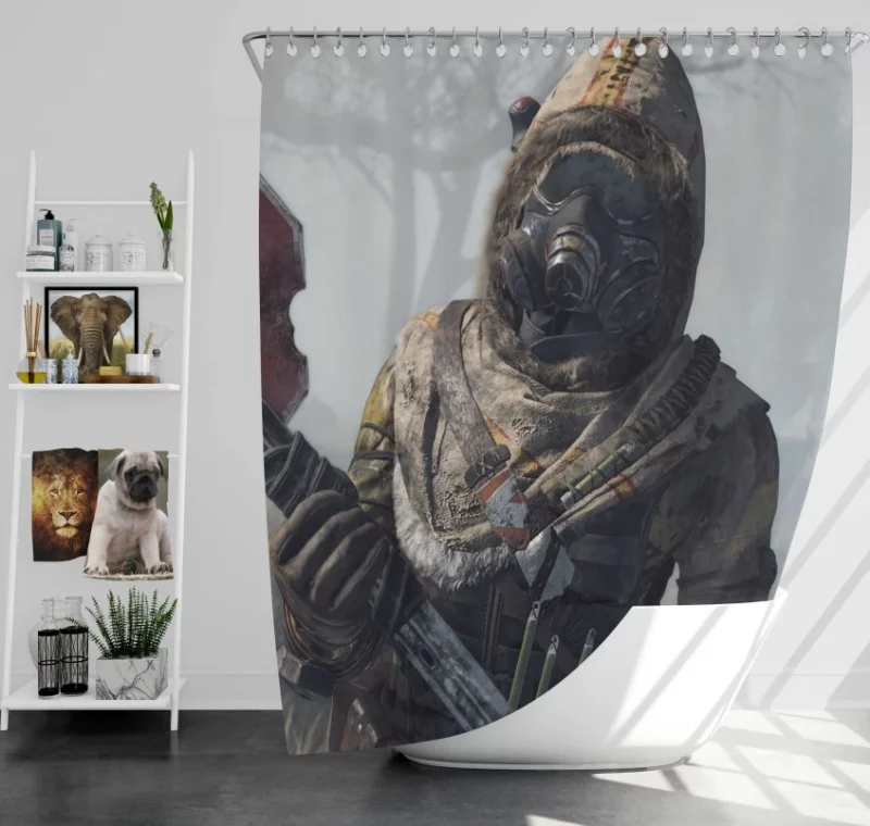 Call Of Duty Black Ops 4 Operation Apocalypse Z Bath Shower Curtain