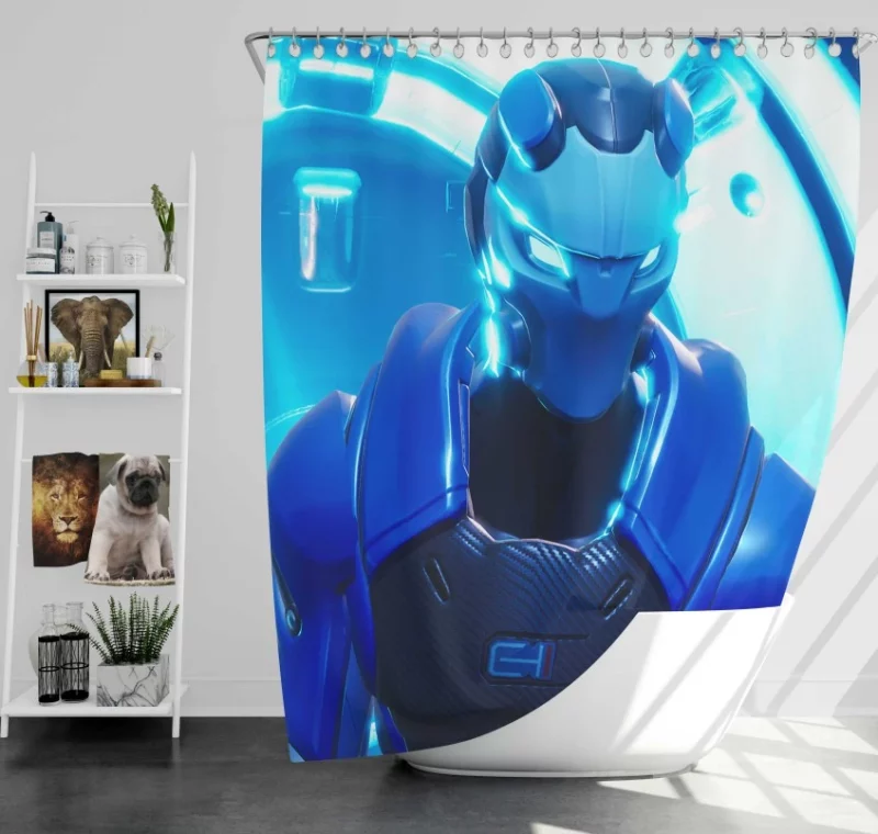 Carbide Fortnite Battle Royale Bath Shower Curtain