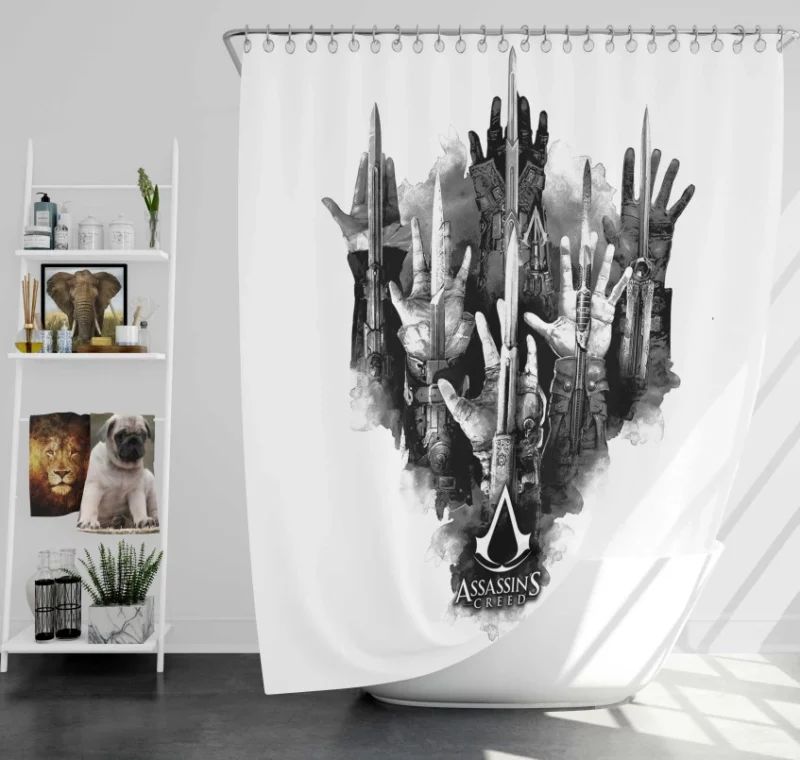 Characters Franchise Assassins Creed Ezio Altair Bath Shower Curtain