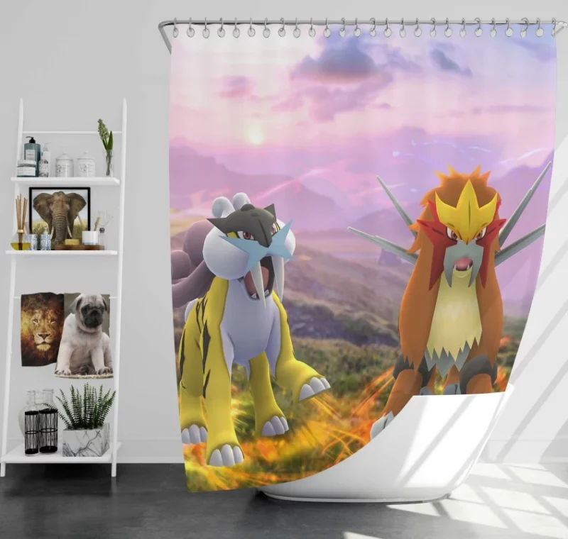 Crossover Eugeo sword Alicization Pokémon Bath Shower Curtain