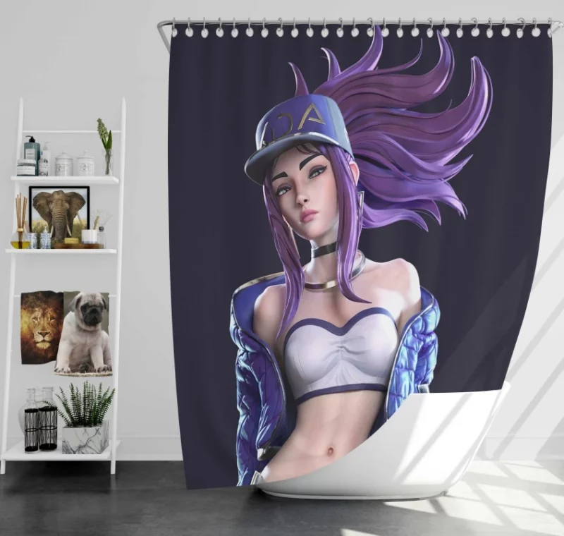 Dark Star Mordekaiser Fanart League Of Legends Bath Shower Curtain