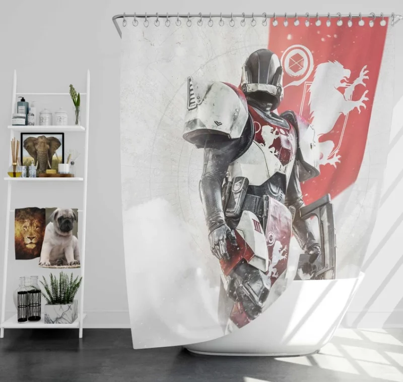 Destiny 2 Awesome Bath Shower Curtain