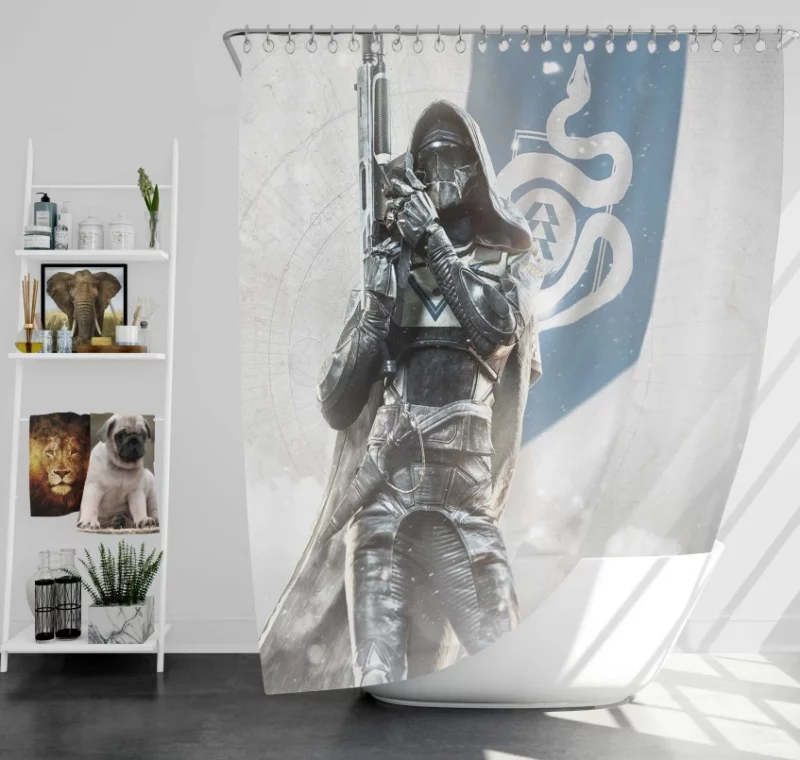 Destiny 2 Quality Bath Shower Curtain