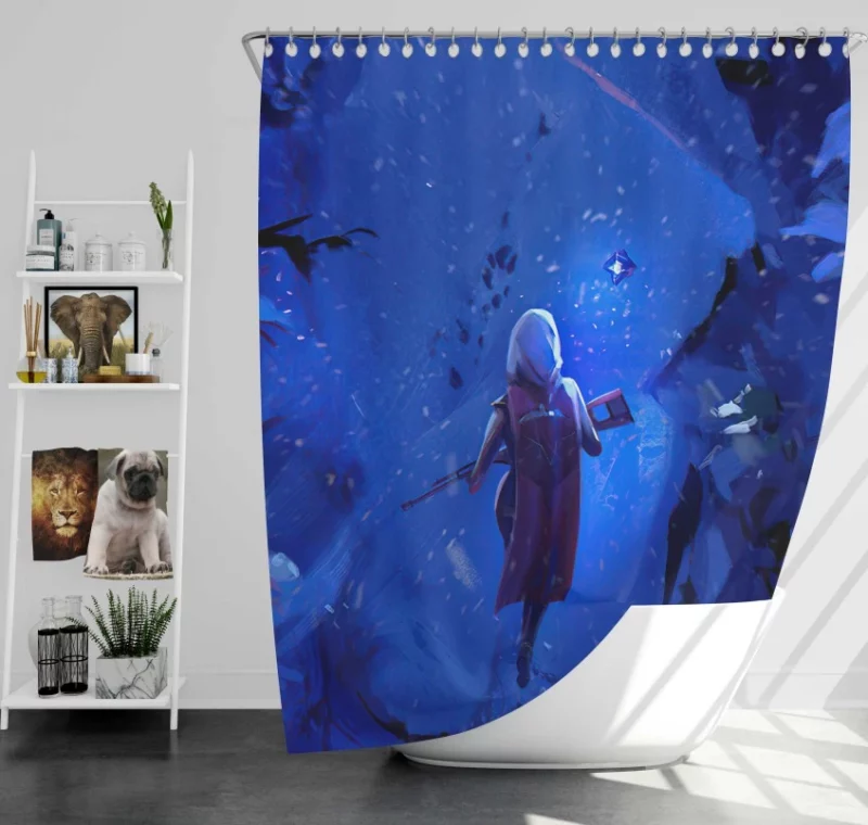 Destiny 2 Shadowkeep Amazing Bath Shower Curtain