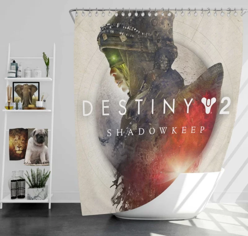 Destiny 2 Shadowkeep High Quality Bath Shower Curtain