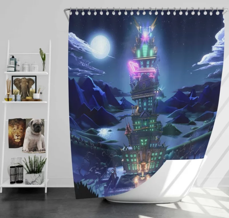 Destiny 2 Shadowkeep Quality Bath Shower Curtain