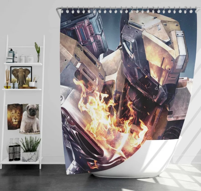 Destiny Destiny Rise Of Iron Bath Shower Curtain