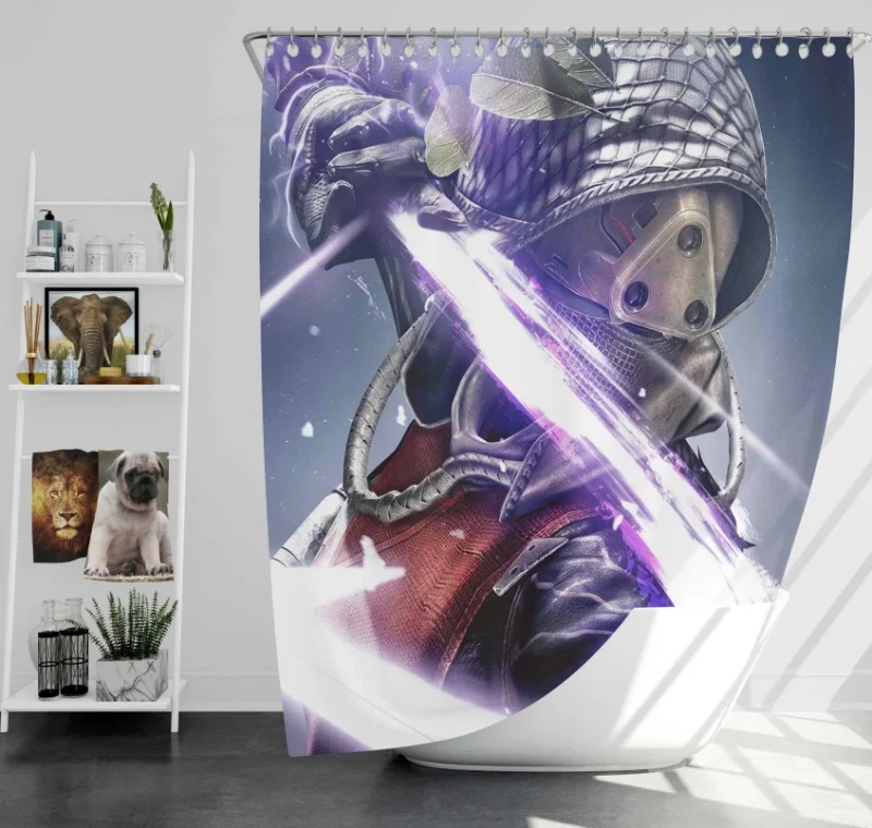 Destiny The Taken King Bath Shower Curtain