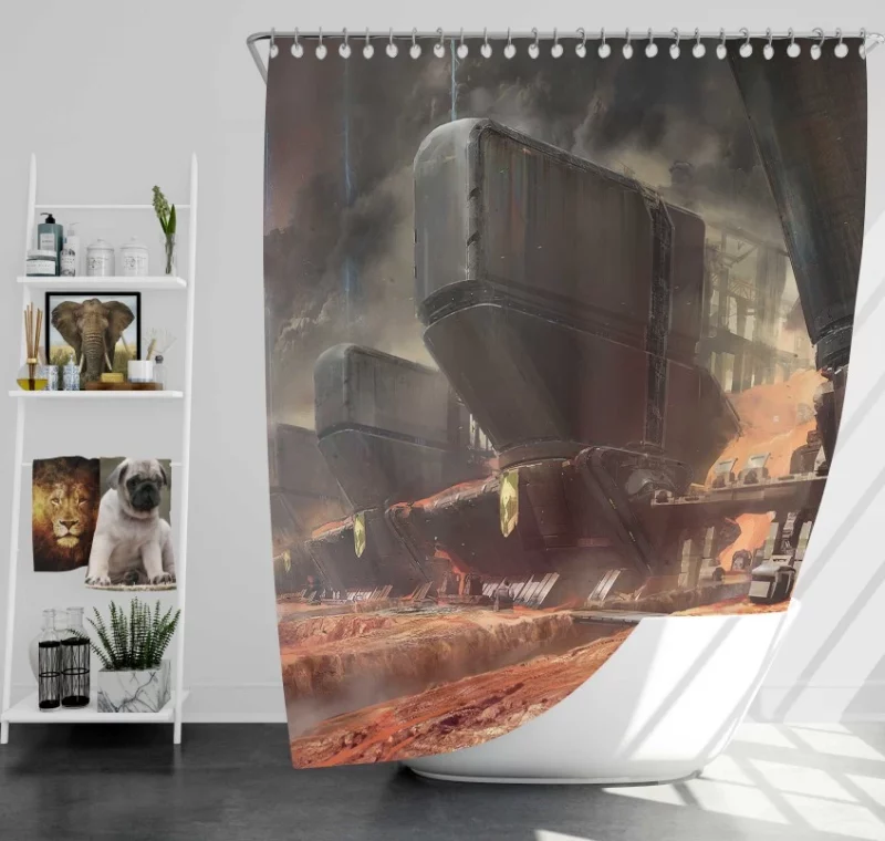 Destiny Underwater Bath Shower Curtain