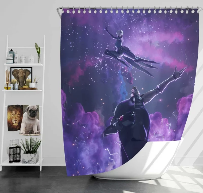 Draven League Of Legends Bath Shower Curtain