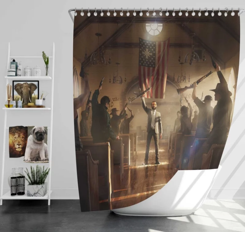 Far Cry 5 12 Bath Shower Curtain