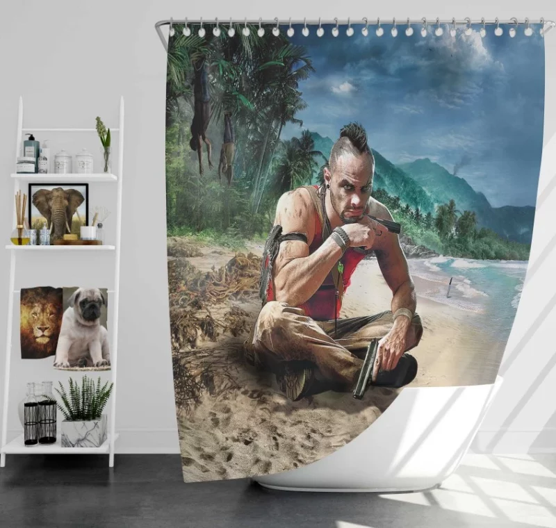 Far Cry New Dawn Deputy Bath Shower Curtain