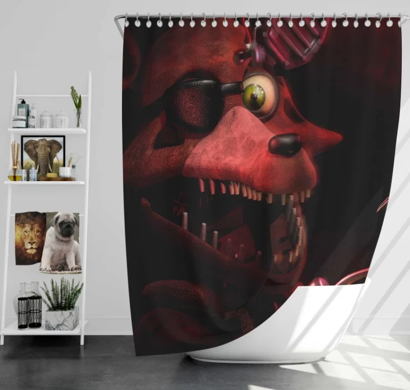 Five Nights At Freddys 2 Bath Shower Curtain