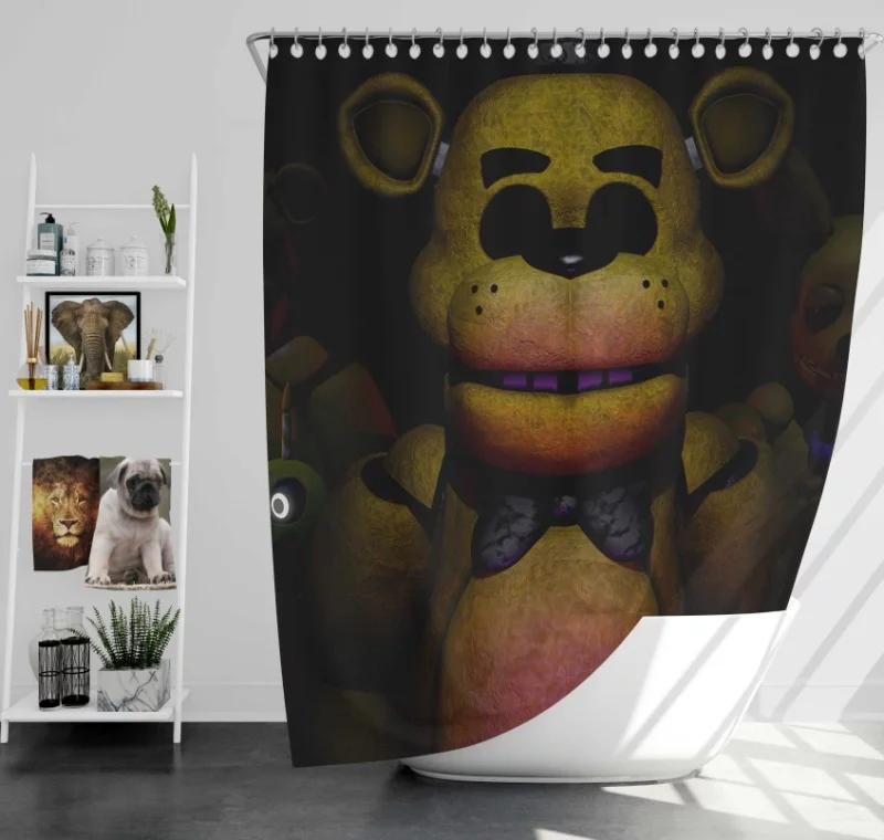 Five Nights At Freddys 2 Quality Bath Shower Curtain