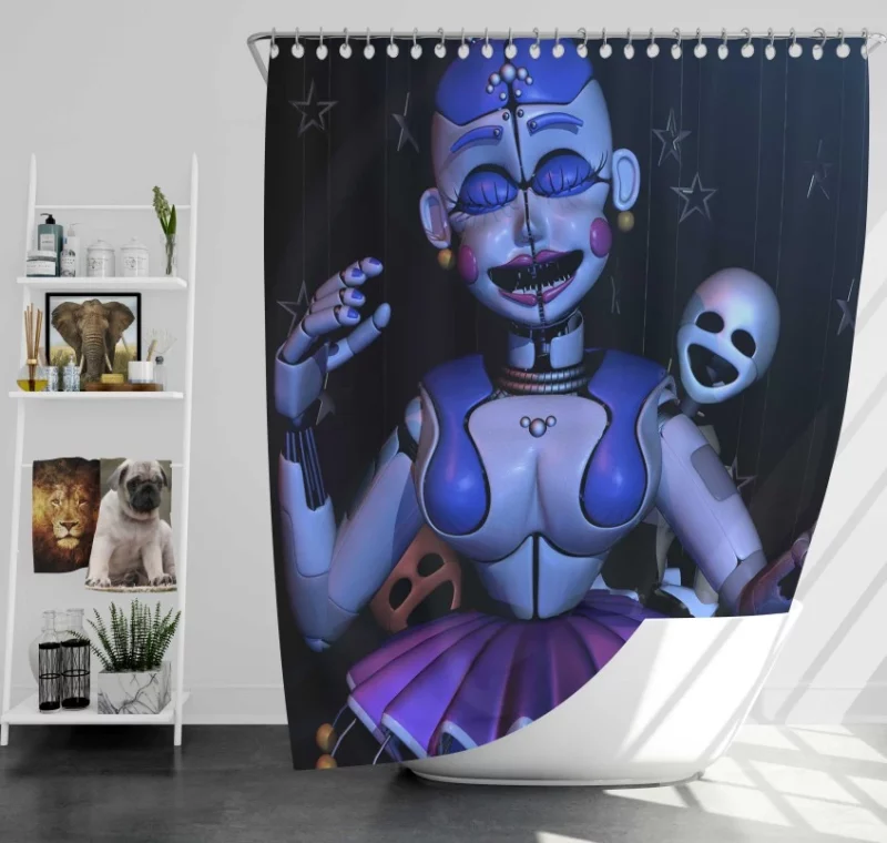 Five Nights At Freddys 3 Outstanding Bath Shower Curtain