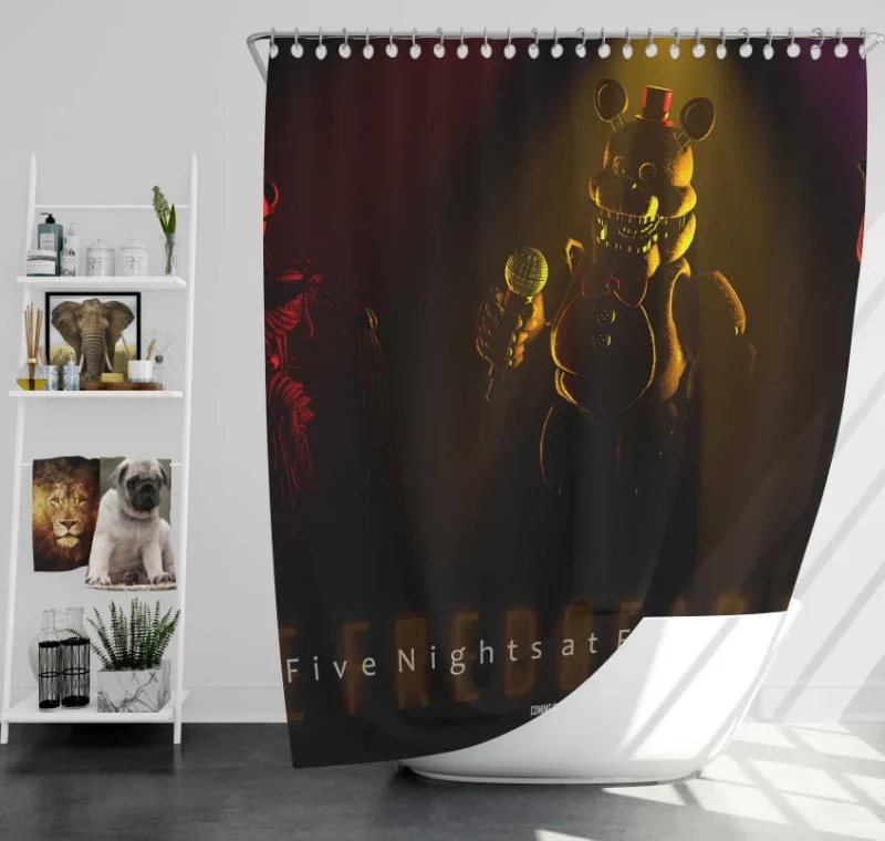 Five Nights At Freddys Beautiful Bath Shower Curtain