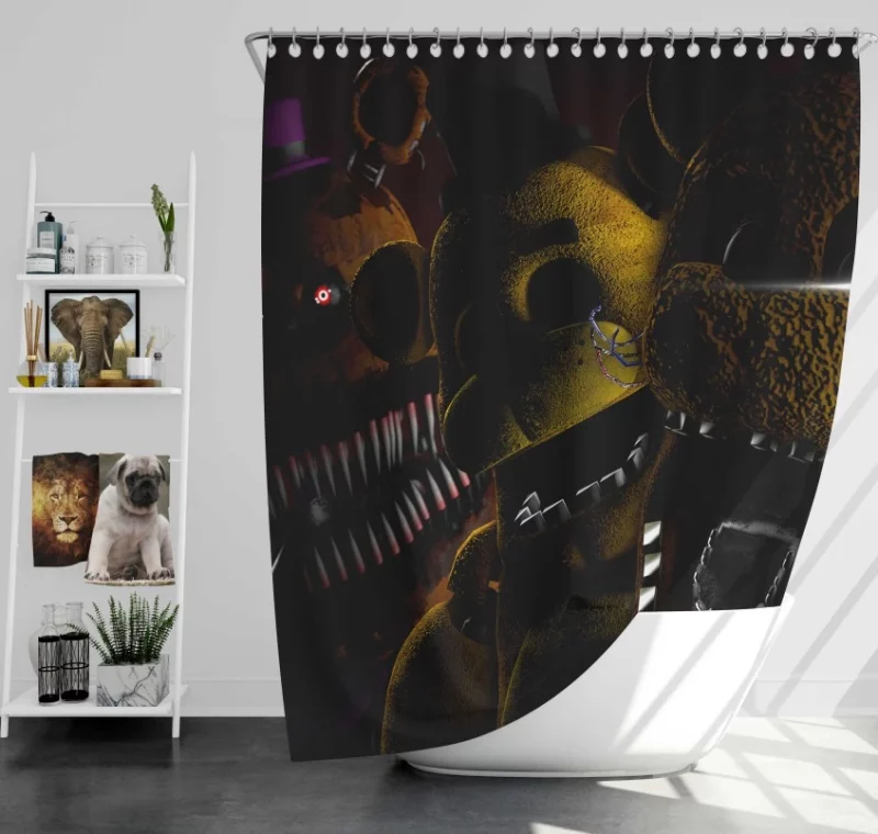 Five Nights At Freddys Fantastic Bath Shower Curtain