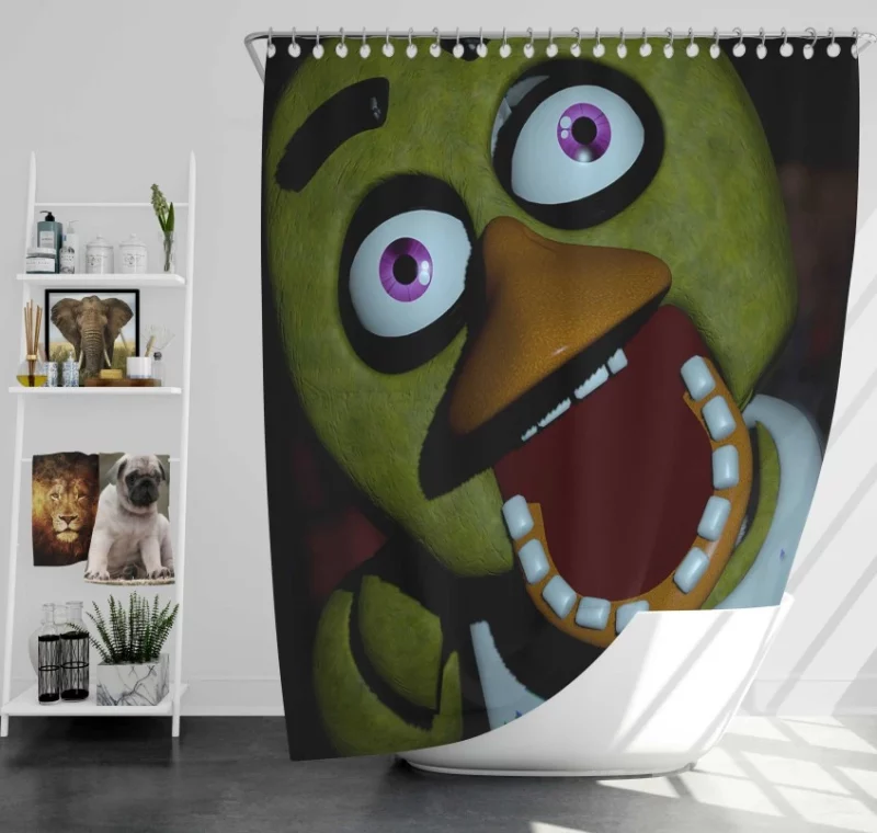 Five Nights At Freddys Modern Bath Shower Curtain