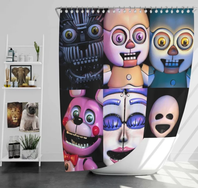 Five Nights At Freddys Stylish Bath Shower Curtain