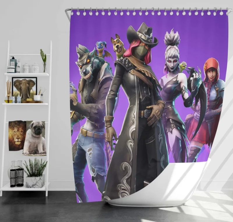 Fortnite Battle Royale Wonderful Bath Shower Curtain