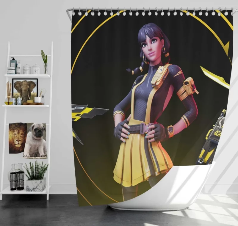 Fortnite Cameo Vs Chic Bath Shower Curtain