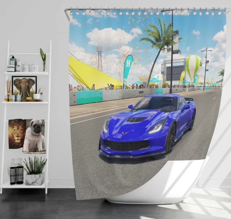 Forza Horizon 3 Forza Motorsport Bath Shower Curtain