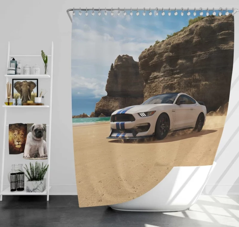 Forza Horizon 3 Forza Themed Bath Shower Curtain