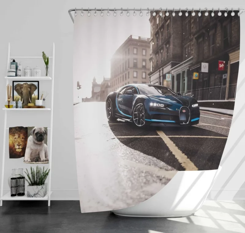 Forza Horizon 4 Forza Motorsport Bugatti Chiron Bath Shower Curtain