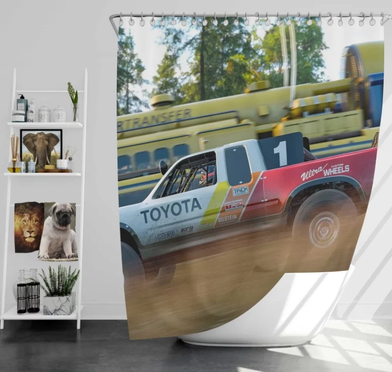 Forza Horizon 4 Forza Motorsport High Quality Bath Shower Curtain