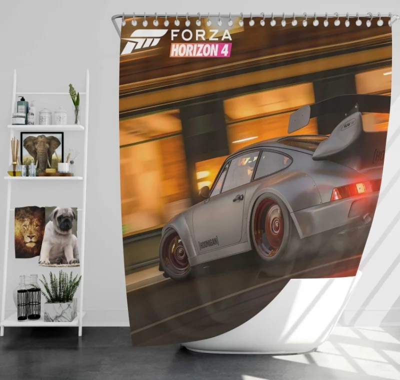 Forza Horizon 4 Forza Motorsport Quality Bath Shower Curtain