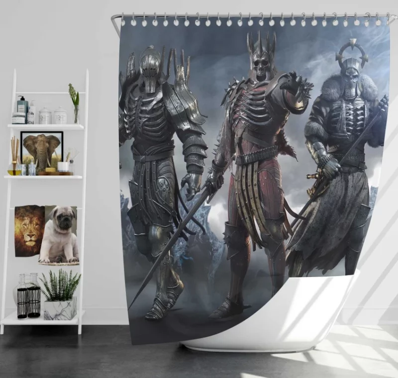 Geralt Of Rivia The Witcher 3 Wild Hunt Super Bath Shower Curtain