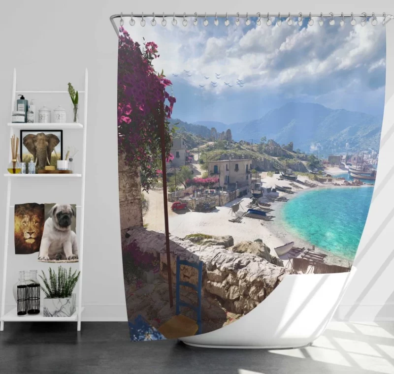 Ilse Schattenwolf Battlefield V Bath Shower Curtain