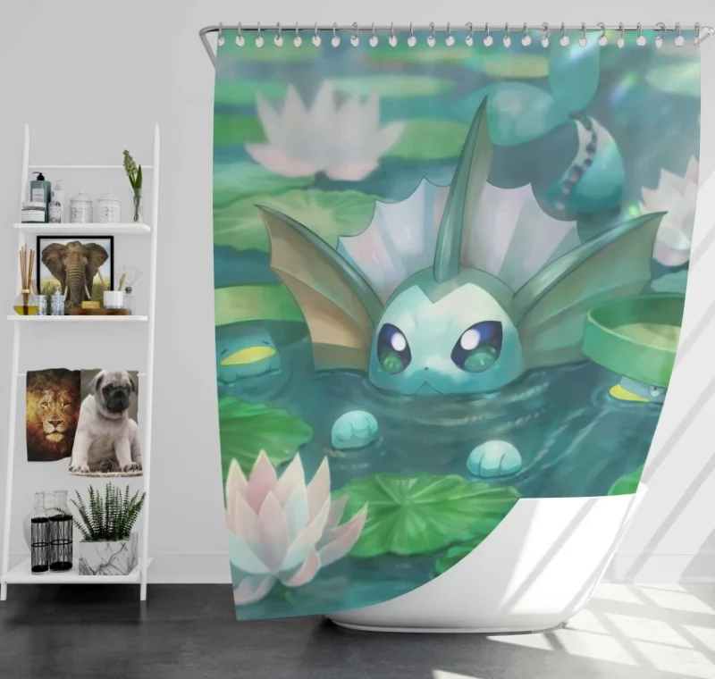 Jigglypuff In Detective Pikachu Pokémon Detective Pikachu Jigglypuff Bath Shower Curtain